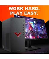 Hp Victus 15L Gaming Tower Desktop Intel Core i5 14400F 16GB Ram Nvidia GeForce Rtx 4060 512GB Ssd Storage Windows 11 Home - Black