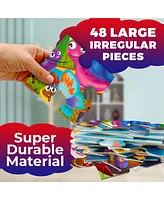 Quokka 2x3 Feet 48 Piece Giant Floor Puzzles for Kids Ages 3-5