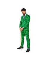 Suitmeister Men's Halloween Suit - The Riddler Costume