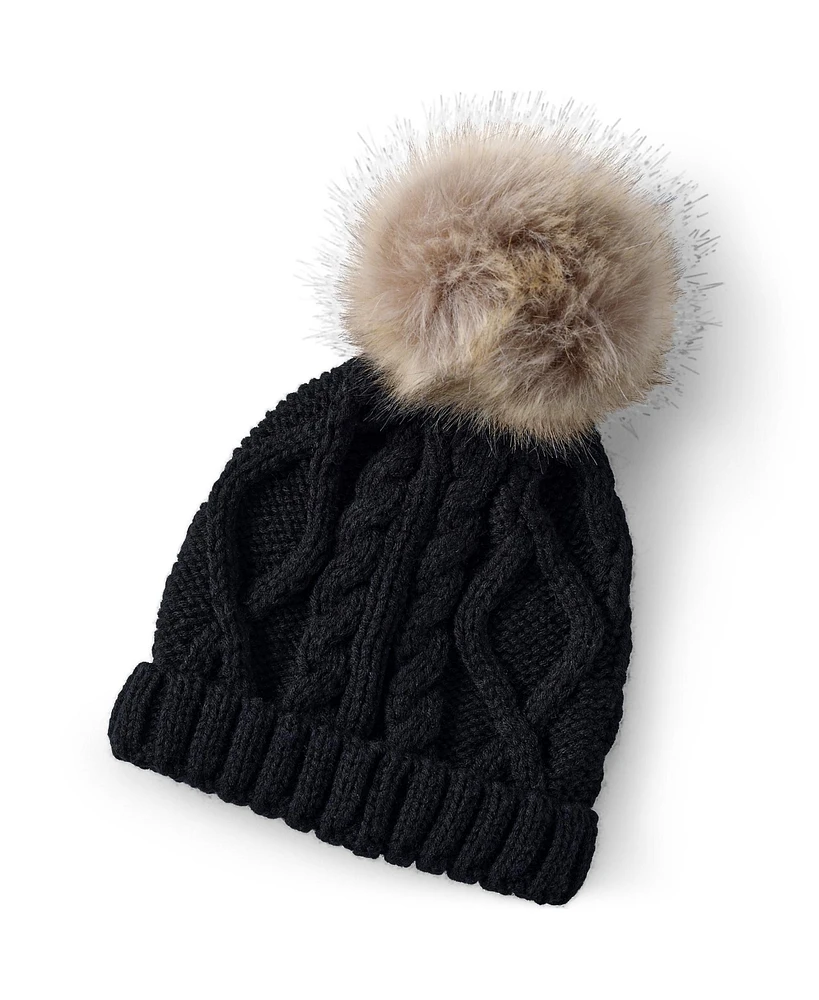 Lands' End Kids Novelty Pom Hat