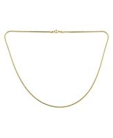 Bling Jewelry Thin Strong Simple Serpentine Chain Necklace Silver Tone Yellow Gold Plated Stainless Steel
