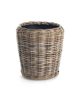 Napa Home & Garden Woven Dry Basket Planter 17.75"