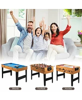 Gouun 48 Inch 3-In-1 Multi Combo Game Table with Soccer for Game Rooms