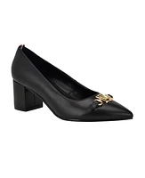 Tommy Hilfiger Women's Nanya Block Heel Classic Pumps