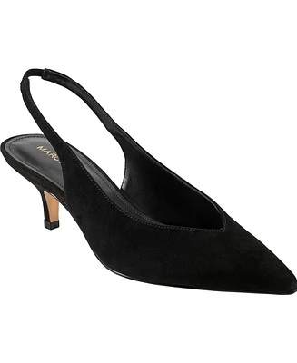 Marc Fisher Women's Labela Slingback Kitten Heel Pumps