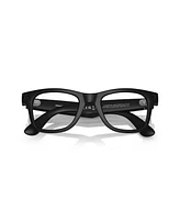 Ray-Ban Meta Wayfarer Unisex Photocromic Transition Ai Sunglasses, RW4006