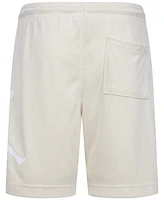 Jordan Big Boys Dri-fit Baseline Mesh Logo Shorts