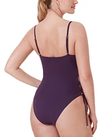 Andie Women's Elba Side-Lace-Up One-Piece Swimsuit