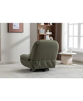 Streamdale Furniture Power Recliner Swivel Glider Usb Charger With Bluetooth Music Player Different Function Sleep Working Game and Leisure Model