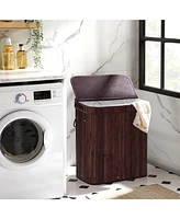 Songmics Home Laundry Hamper with Lid and Handles