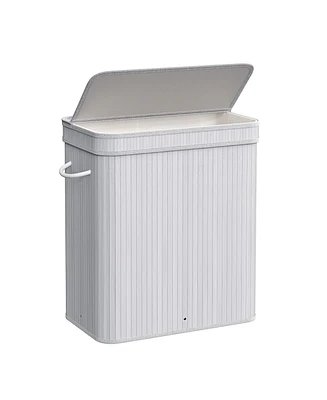 Songmics Home Laundry Hamper with Lid and Handles
