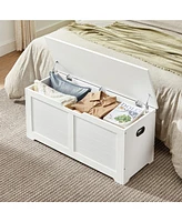 Songmics Home Storage Chest with 2 Safety Hinges