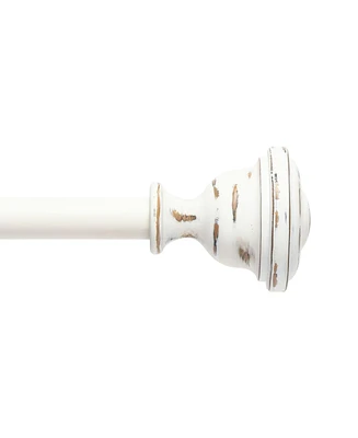 Kenney Belle 5/8" Fast Fit Decorative Curtain Rod - Easy Installation & Stylish Design