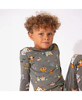 Bellabu Bear Kids Unisex Trick or Treaters Set of 2 Piece Pajamas