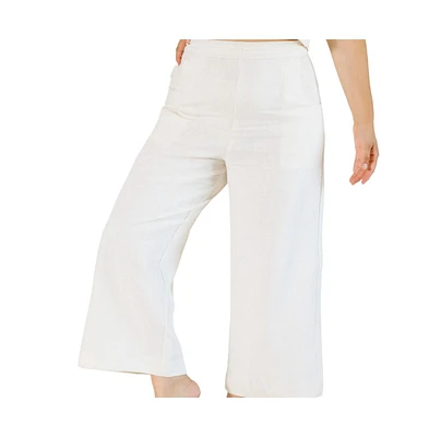 Poplinen Plus Nin Linen Pant