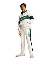 Tommy Hilfiger Boys Tommy Knockout Printed Hoodie Pull On Jogger Pants