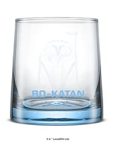 JoyJolt Star Wars The Mandalorians Short Drinking Glasses, Set of 4