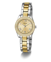 Guess Women's Analog Two-Tone Stainless Steel Watch