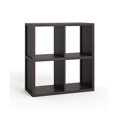 John Louis Home Solid Wood 4 Cube Organizer