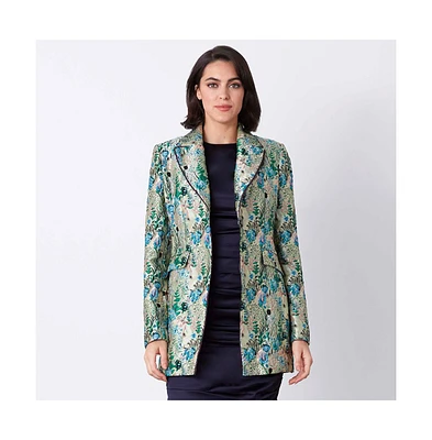 Etcetera Women's Jacquard Jacket Saga