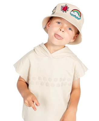 Rabble Clothing Unisex Kids' Bucket Hat with Blossom & Wonder Dabblz Bundle