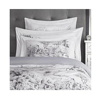 Togas Goranna Duvet cover King purple-white