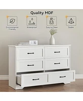 gaomon Modern Drawers Dresser, Chest of Drawers Closet Organizers and Storage Clothes