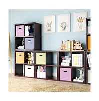 John Louis Home Solid Wood 4 Tall Cube Organizer