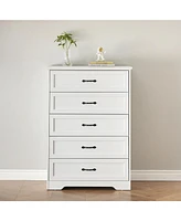 gaomon Modern Drawers Dresser, Chest of Drawers Closet Organizers and Storage Clothes