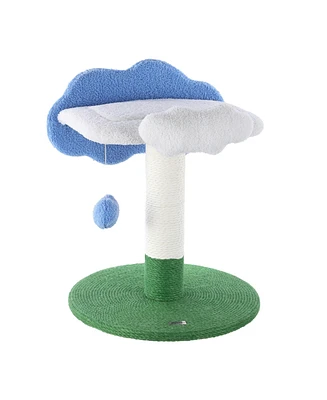 The Licker Store Sami Modern Jute Cloud Cat Tree with Scratching Post