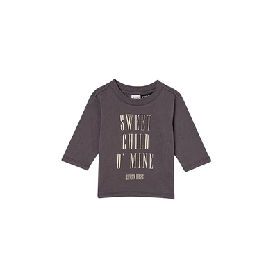 Cotton On Baby Boys Jamie Long Sleeve Graphic Print Tee