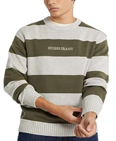 Guess Jeans Men's Stripe Logo Sweater