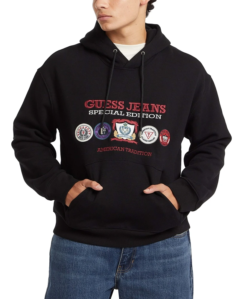 Guess Jeans Men's Logo Graphic Hoodie