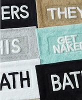 Jean Pierre Get Naked Cotton Bath Rug, 21" x 34"