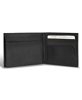 Champs Men's Iconic Collection Leather Top Wing Wallet