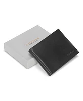 Champs Men's Classic Collection Leather Center-Wing Wallet