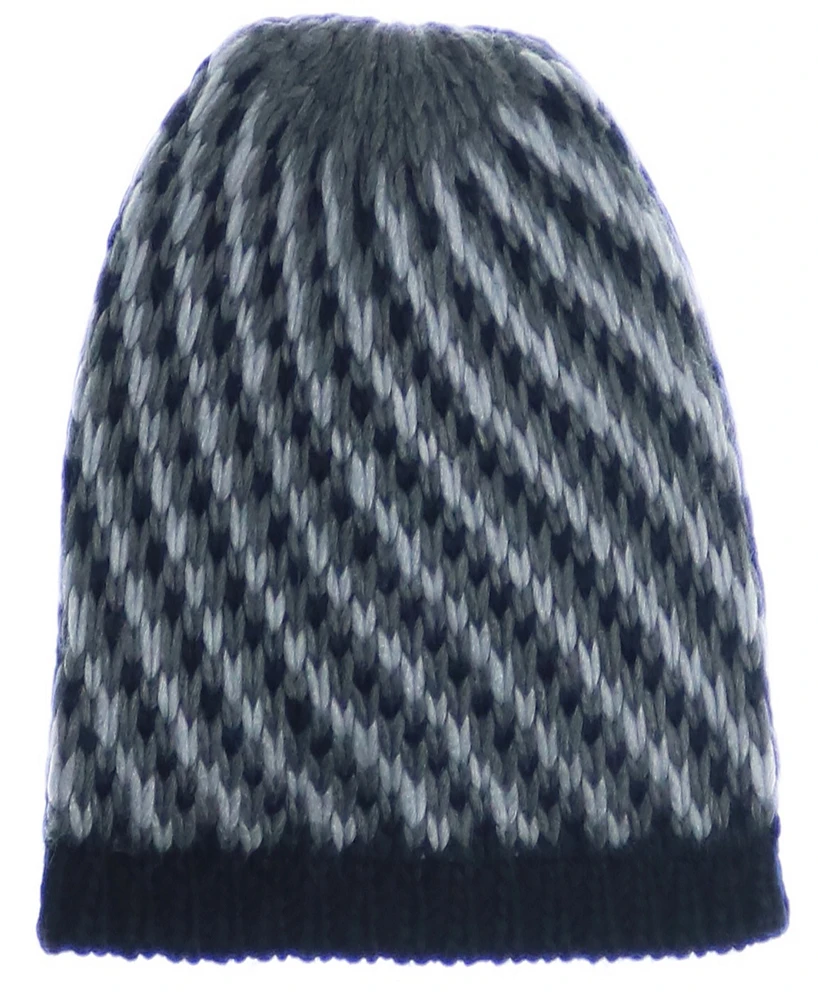 Fraas Fleece Lined Striped Beanie Hat