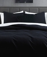 Dkny Modern Waffle 3 Piece Comforter Set