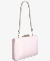 I.n.c. International Concepts Crystal Top Handle Mini Satin Frame Bag, Exclusively at Macy's