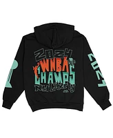 Playa Society Men's and Women's Black New York Liberty 2024 Wnba Finals Champions Premium Pullover Hoodie