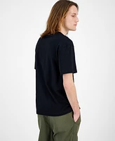 Hugo Boss Men's Dimuni Relaxed Fit Short Sleeve Crewneck Raised Logo T-Shirt, Exclusively at Macy's