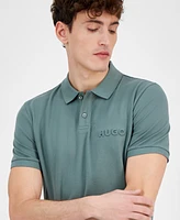 Hugo by Boss Men's Dalunos Regular-Fit Logo Embossed Polo Shirt, Exclusively at Macy's