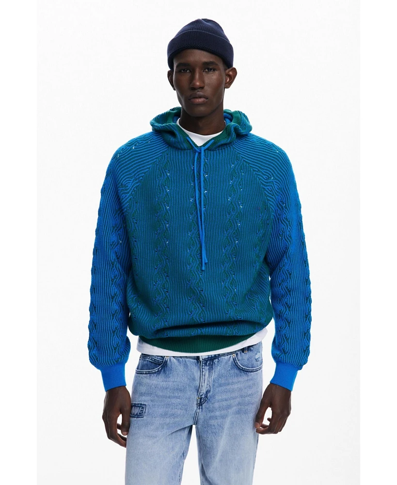 Desigual Men's Zigzag sweatshirt