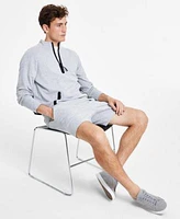 Alfani Mens Alfatech Shorts Quarter Zip Pullover Exclusively At Macys