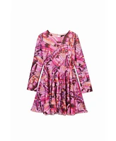 Desigual Girls Short dress with butterfly wings