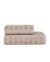 Togas Trend beige Bath towel, 28' 55'