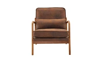 Slickblue Upholstered Single Lounge Chair, Stylish Indoor Accent Chair for Living Room