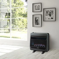 Bluegrass Living 30000BTU Natural Gas Ventless Space Heater with Blower and Feet