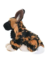 Wild Republic Cuddlekins Mini African Wild Dog Stuffed Animal, 8 Inches