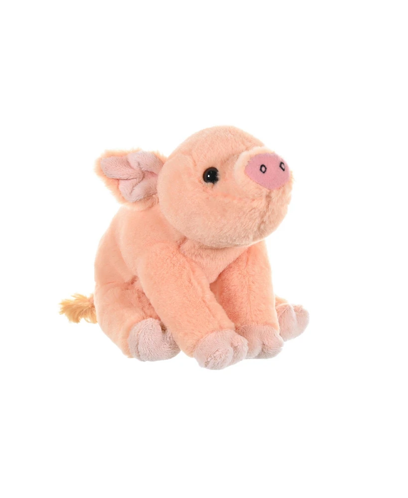 Wild Republic Cuddlekins Mini Piglet Stuffed Animal, 8 Inches